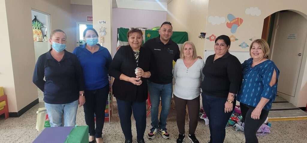 El educador y motivador infantil Omar Ramos Fernández con grandes proyectos para la Fundación.